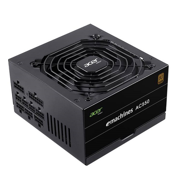 PSU ACER AC550 80+ BRONZE FULL MODULAR BLACK